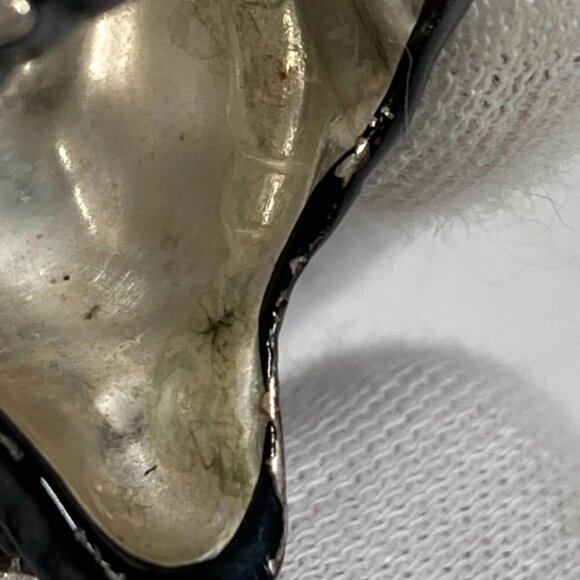 GUCCI Anger Forest Wolf Head Accessories Ring Black/Silver - Picture 11 of 13